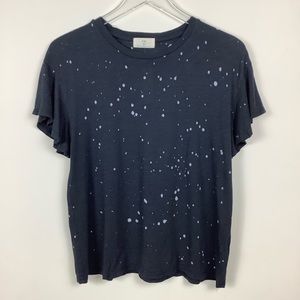 T.la Navy blue t-shirt from Anthropology, size XS